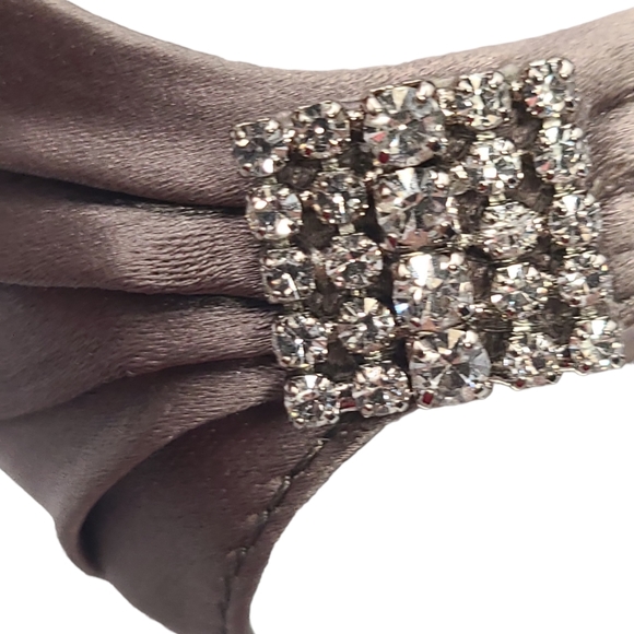 Stunning Nine West open toe dress heels size 8.5 - Picture 9 of 14